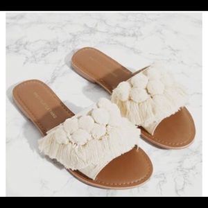 Pom Pom Sandals